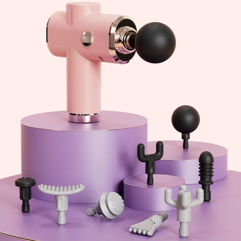 

Мини-пистолет Fascia, Шейная мембрана, подтягивает и расслабляет мышцы, вибрация и расслабление, глубокая амортизация, Многоуровневая Свободн...