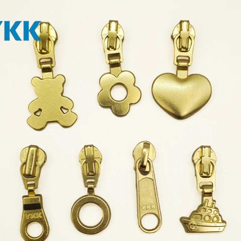 Фото 20 шт./лот YKK 3 #   Нейлоновый слайдер, декоративная пуговица, круглая головка для пуговицы, аксессуары для шитья одежды, сумок, аксессуары для рукоделия и творчества. №1