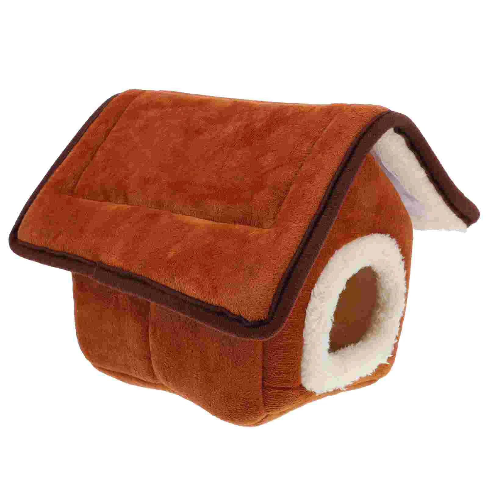 

Hamster Bed Pet House Wintercage Cave Warm Sleeping Hammock Cat Tent Hedgehog Softanimal Small Rabbit Hut Plush Mice Chinchilla