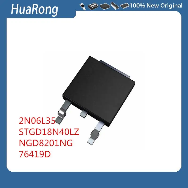 10 шт./партия 2N06L35 IPD26N06S2L-35 MOS FET 55V 30A SMD STGD18N40LZ NGD8201NG 76419D TO-252