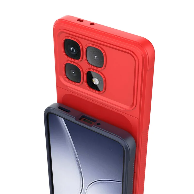 Чехол для Xiaomi Redmi K70 Ультра чехол ультра ударопрочный ТПУ Защитная задняя крышка