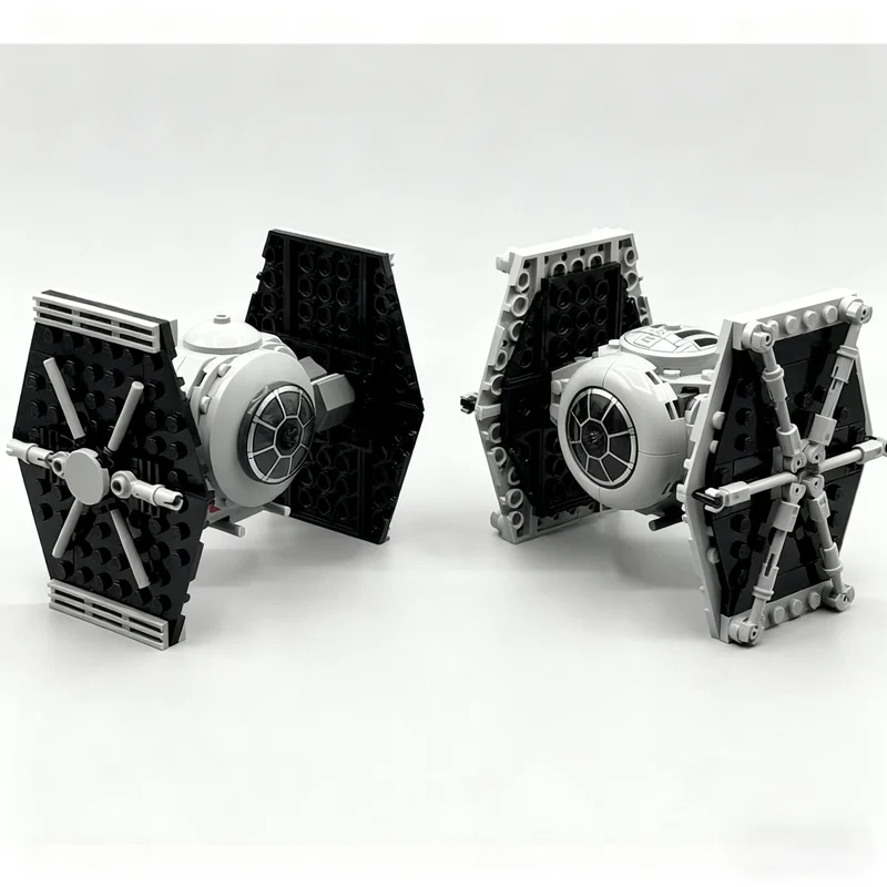 Фото 202 шт. MOC, лучшие подарки, покупка TIE, звездная боевая модель, строительные рождественские подарки, блоки, игрушечное строительство, креативная идея, образование №4