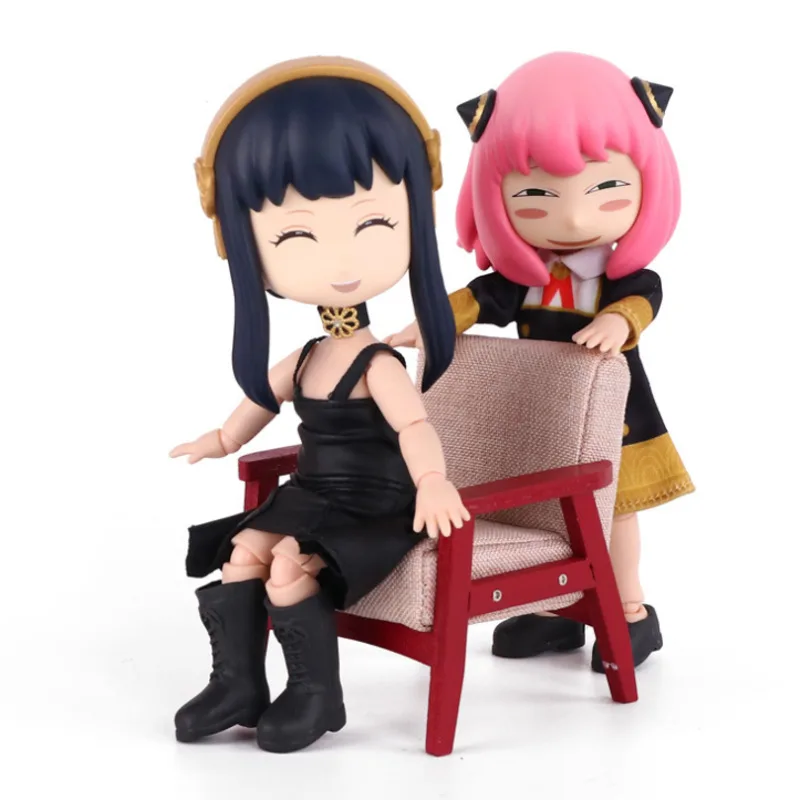 

Spy X Family Anime Figure Anya Action Figure Spy Family Anya Yor Loid Forger Figurine Collection Model Dolls Toys