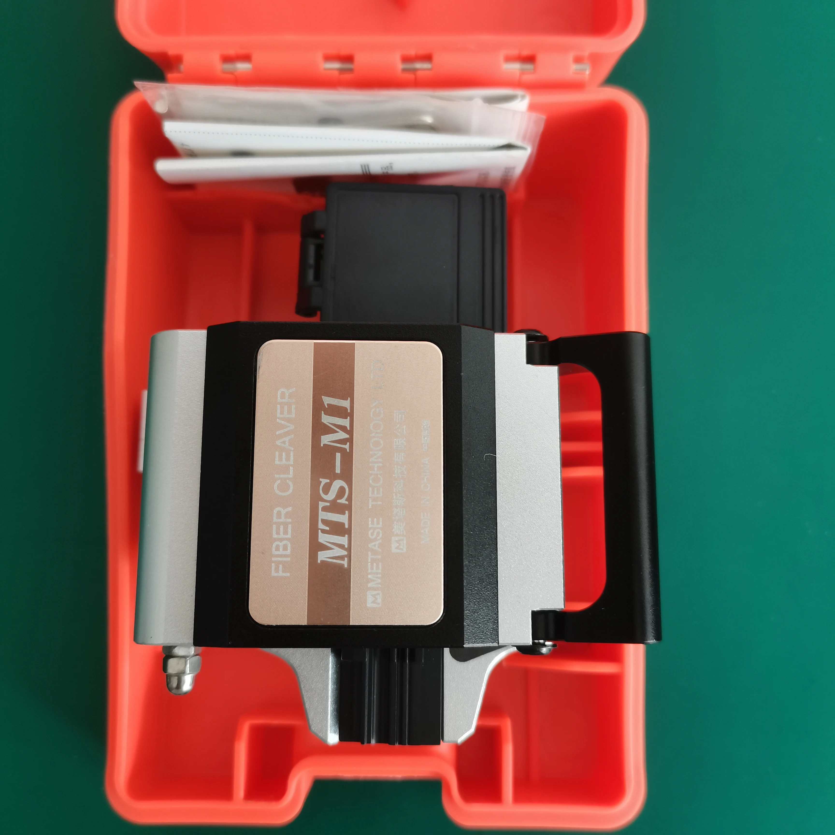 Metase MTS-M1 Precision Fiber Cutting Knife Imported Fusion Splicer Fiber Optic Cable Cutting KnifeFTTH Fiber Optic Tools