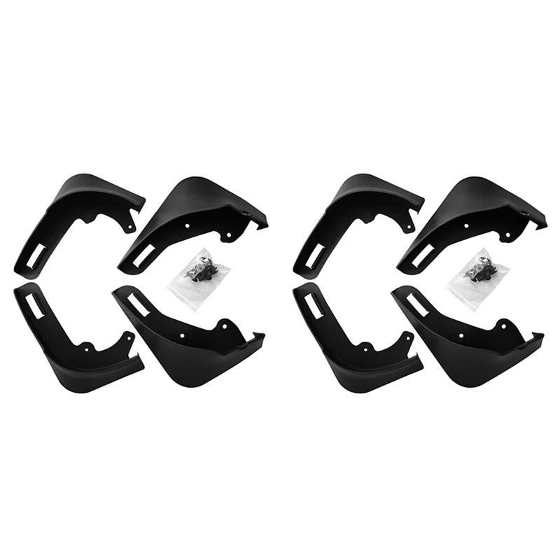 

8X For Tesla Model Y 2021 Car Mudflaps Mud Flaps Splash Guards Mudguards Mud Flap Front Rear Fender Protector