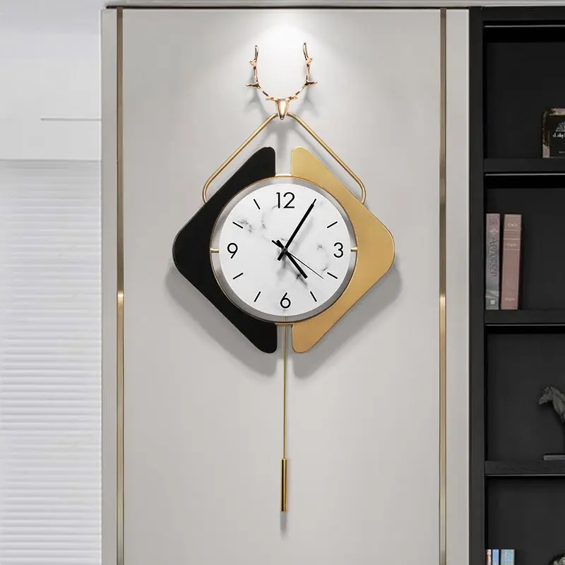 Купи Noiseless Kitchen Wall Clocks Mechanism Giant Luxury Object Modern Wall Clock Bathroom Men Orologio Da Parete Home Decor T50GZ за 7,615 рублей в магазине AliExpress