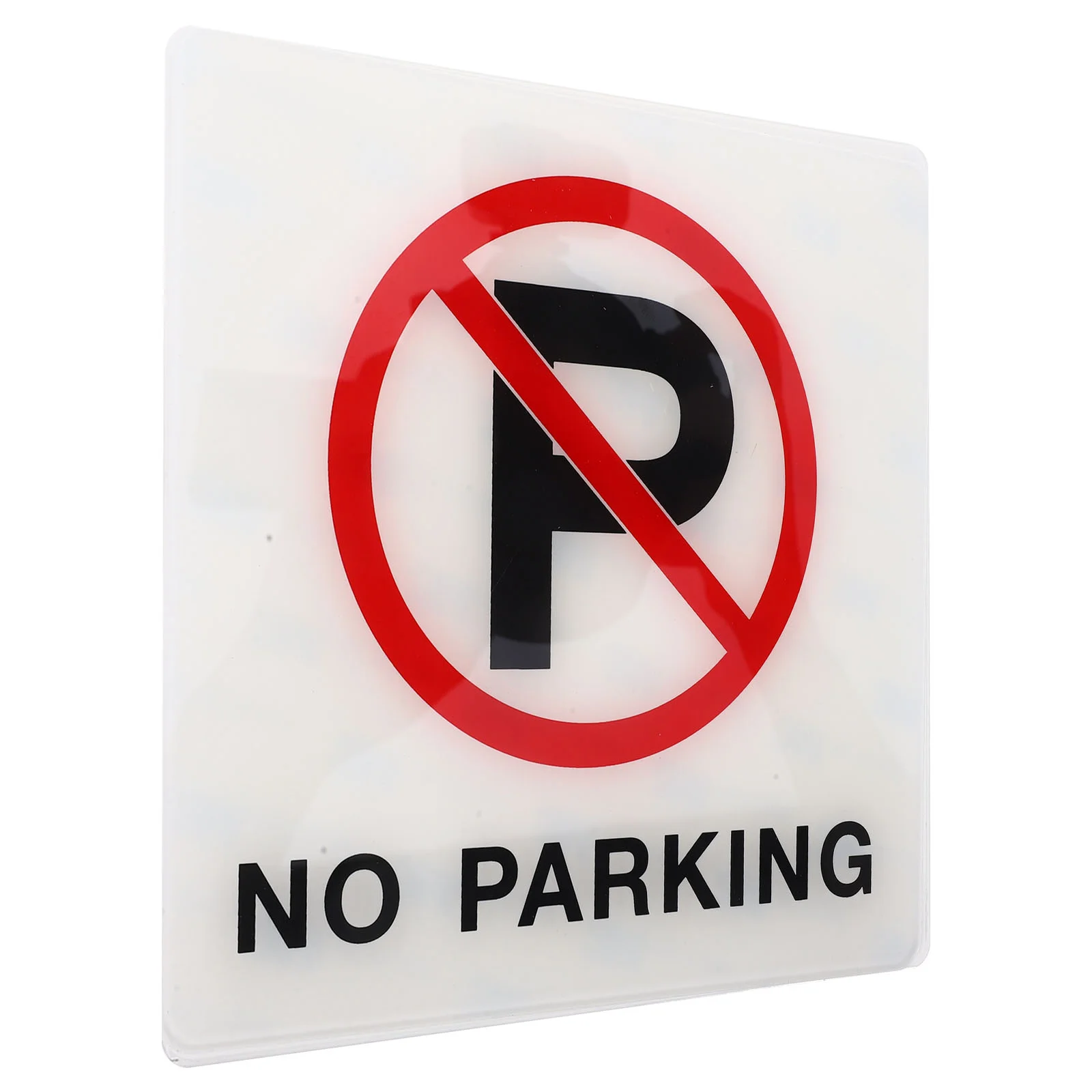Знак парковки акриловый знак без предупреждающая наклейка 15x15 см для торгового