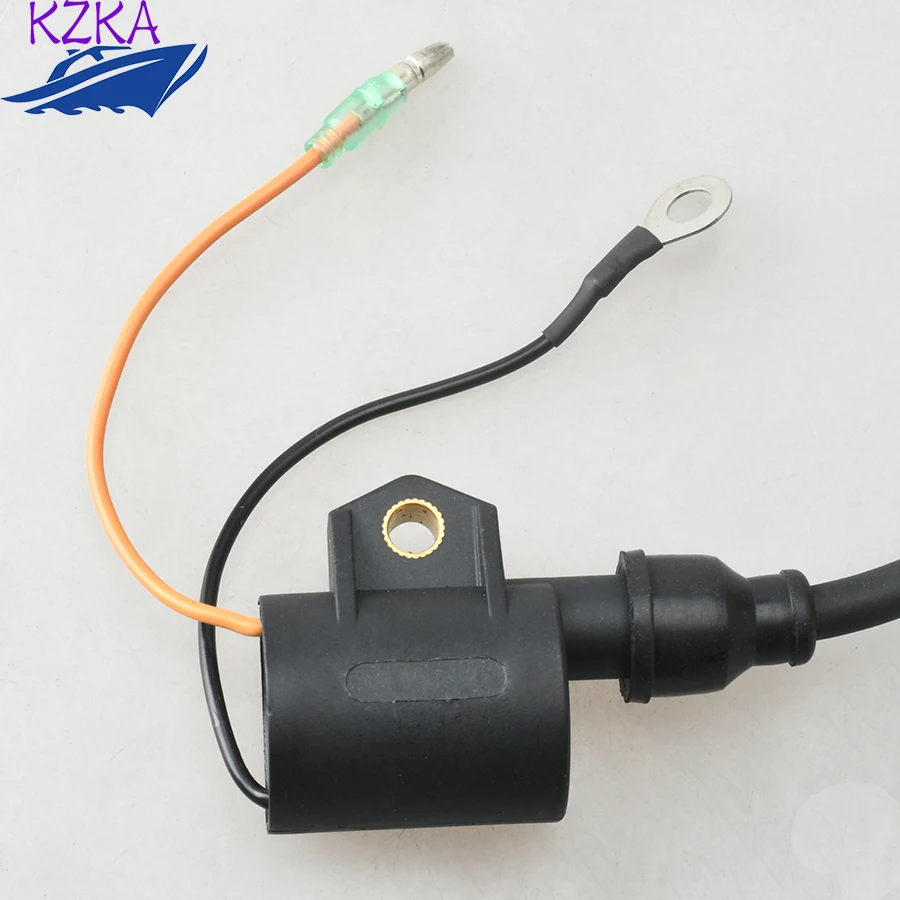 6A1-85570 Катушка зажигания в сборе для подвесного 2-тактного двигателя Yamaha 2HP 2 MSH