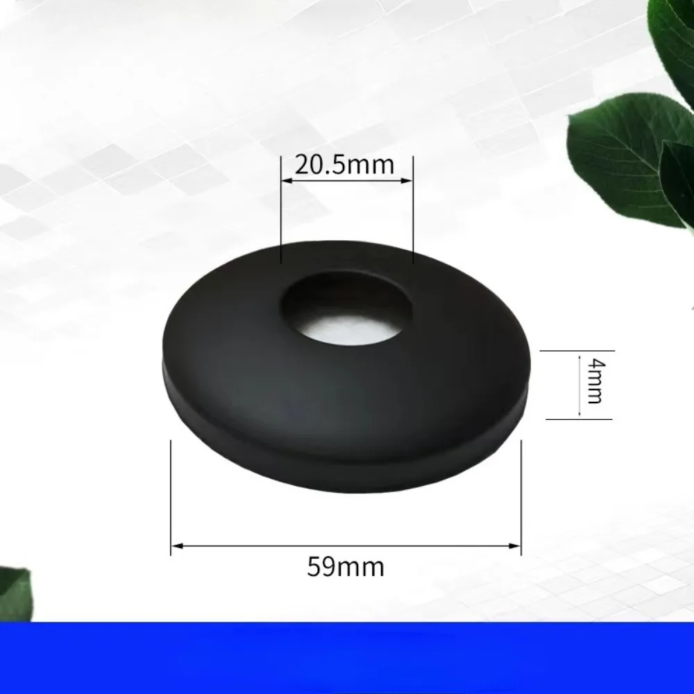 

1 шт., черный смеситель для душа, декоративная крышка, настенный фланец из нержавеющей стали, настенные чехлы для водопроводных труб, смеситель для ванной комнаты, фурнитура, аксессуар