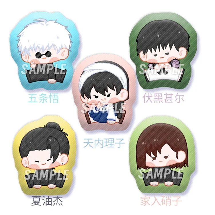 Аниме Jujutsu Kaisen Satoru Gojo Geto Suguru Fushiguro Toji Amanai Riko Ieiri Shoko Косплей Мультфильм Хлопковая