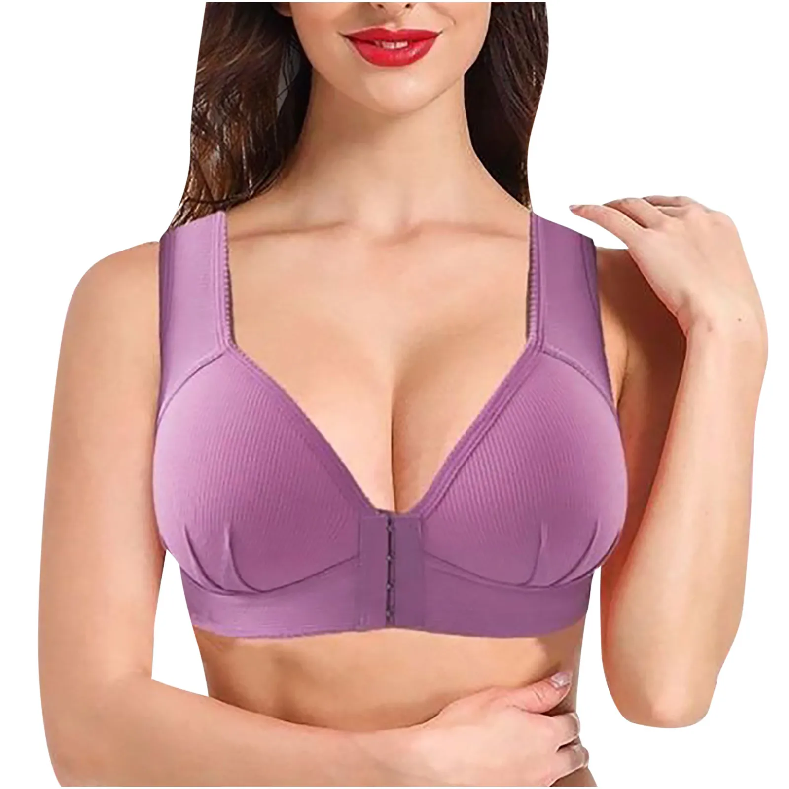 

Wire Bra Underwear Free One-Piece Underwear Solid Bra Women's Intimates Sexy Lingerie Set