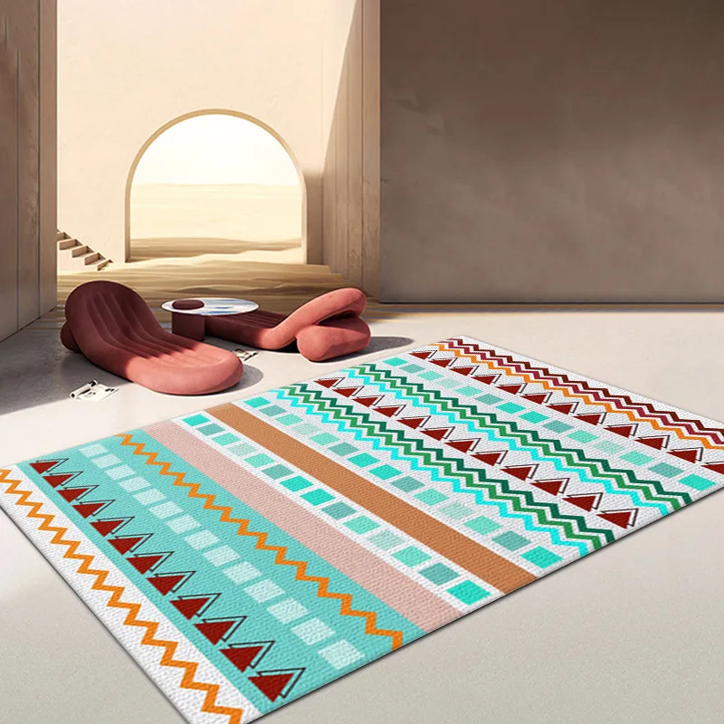 Современный марокканский геометрический ковер для гостиной Настенный Коврик