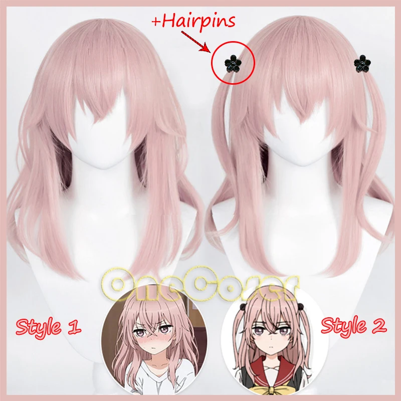 

Парик для косплея из аниме «Мой наряд», дорогой саджуна инюи джудзю, розовые волосы, 2 вида, заколки для волос, термостойкие волосы + парик, ша...