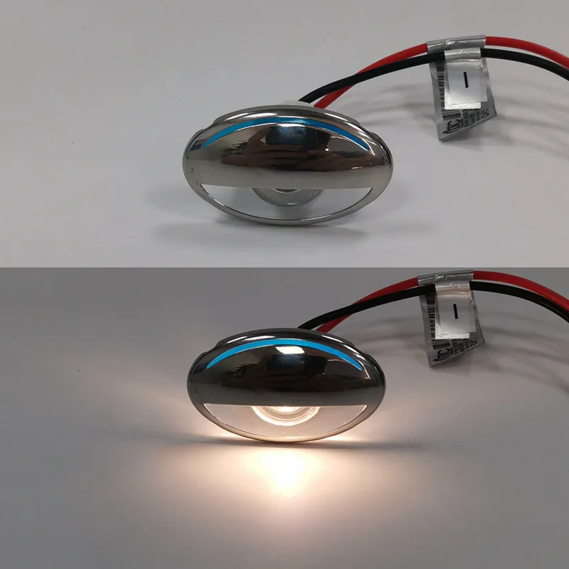 0 24 Вт белый синий IP66 док-станция автомобильное шасси спортивная яхта интерьер