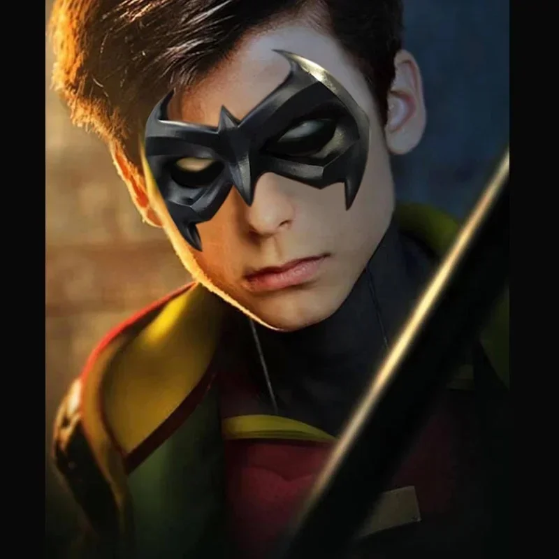 Фото Новая маска-повязка на глаза для косплея Nightwing для вечеринки на Хэллоуин и Рождества Try86 №3