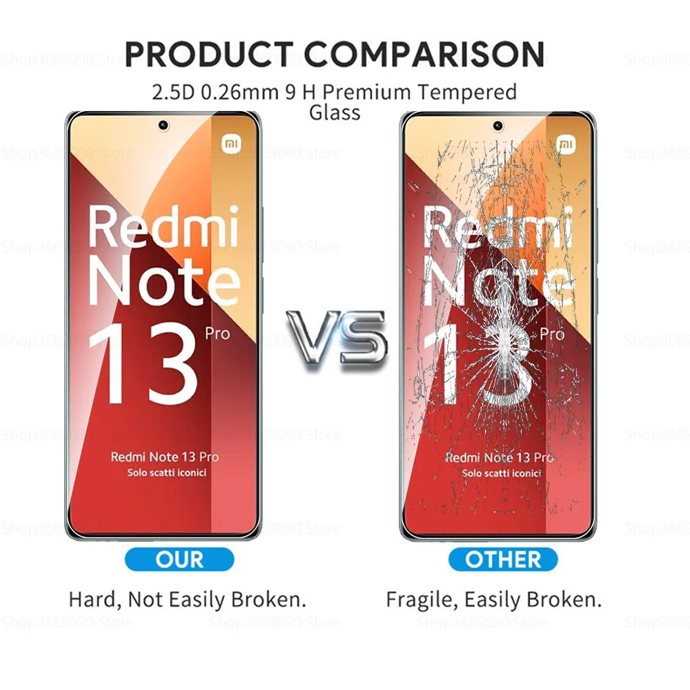 Защитное стекло для объектива камеры 8 в 1 Redmy Note 13 Pro + Plus 5G Xiaomi Redmi 4G защитное из