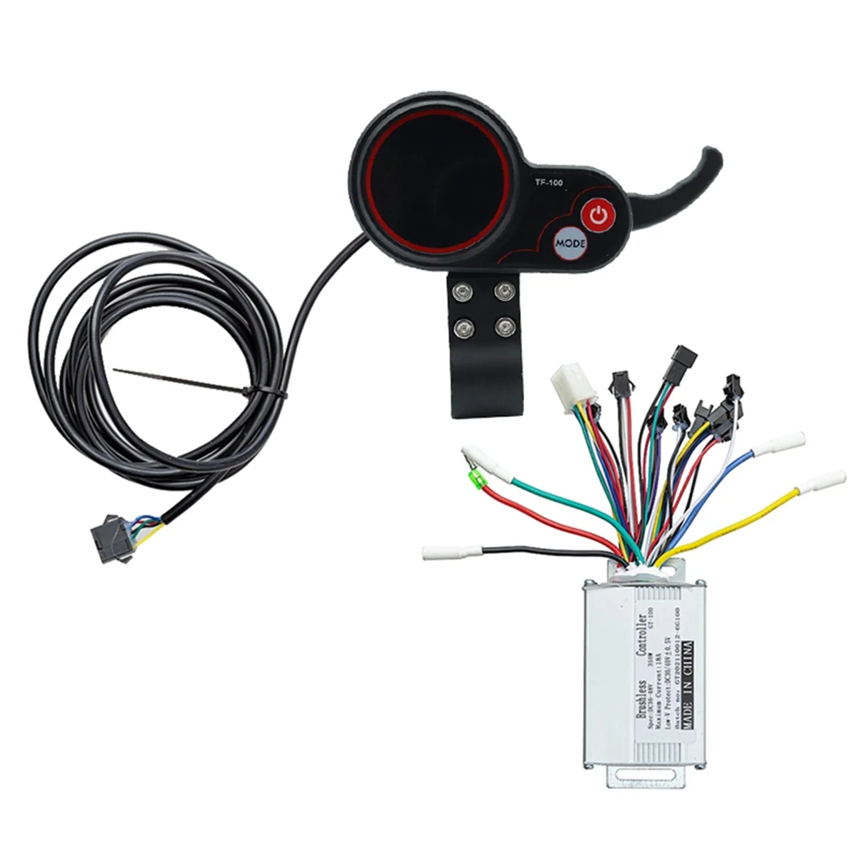 

TF-100 ЖК-дисплей + 36 В 48 В 350 Вт BLDC Электрический контроллер для мотороллера Kit бесщеточный контроллер для запчастей электрического скутера