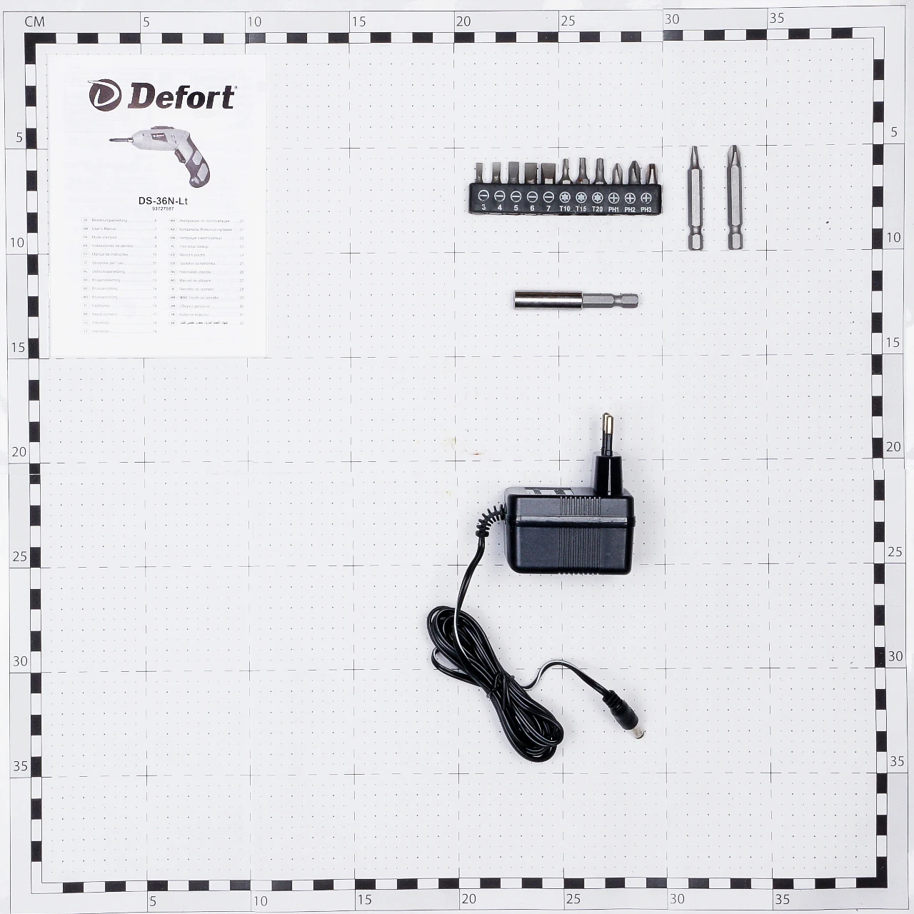 Отвертка аккумуляторная Defort DS-36N-Lt (0.6В 2 н/м подсветка рабочей зоны индикатор