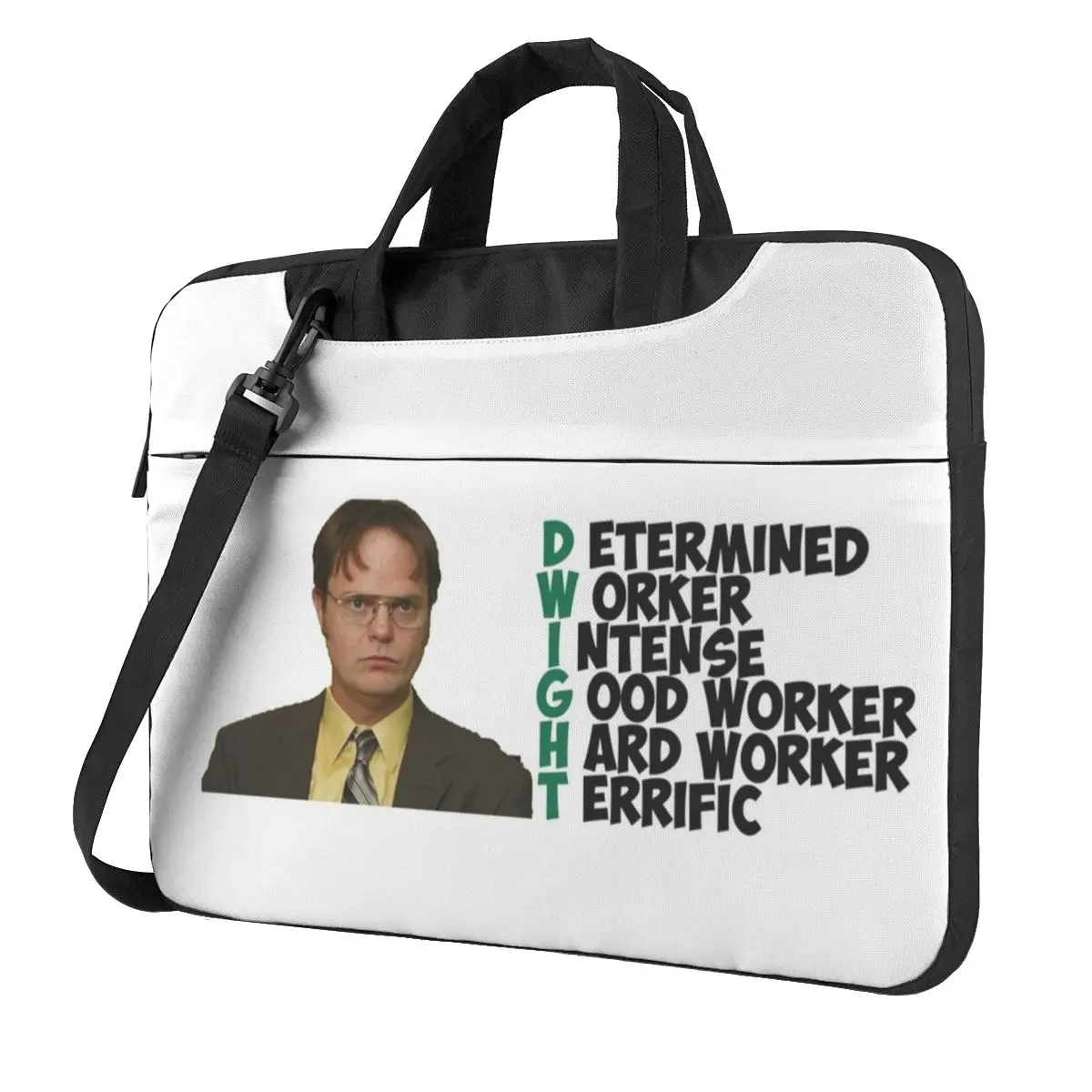 

DWIGHT Laptop Bag the office Kurt funny jim halpert For Macbook Air Pro Xiaomi Lenovo Asus Travelmate Shockproof Case 15.6 Pouch