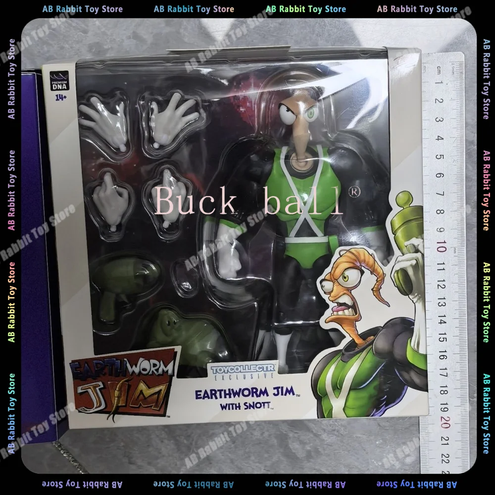 Новые 6-дюймовые фигурки дождевого червя Джим Аниме Фигурка ПВХ Статуя Модель
