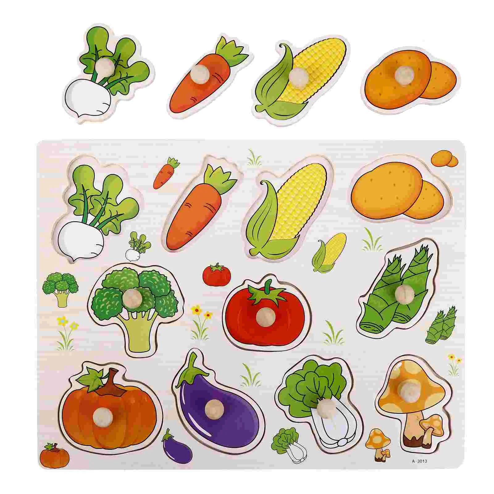 

1 Set Jigsaw Creative Funny Puzzle Educational for Infants Kids