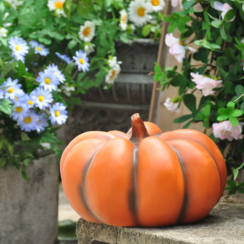 

Vintage Ghost Skull Ornament Hand-painted Black Cat Witch Desktop Sculpture Fun Halloween Decoration Resin Craft Birthday Gift