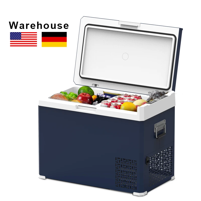 Модный дизайн 50 л 12 В 24 постоянного тока компрессор встроенный Автомобильный