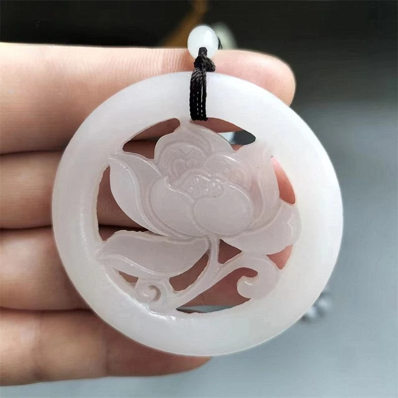 Мерцающий цветок нефрита и благородный мерцание мужская женская овечка