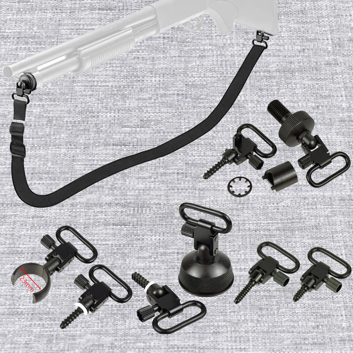 Сверхмощная нажимная кнопка быстрое отсоединение шарнирное крепление адаптеры