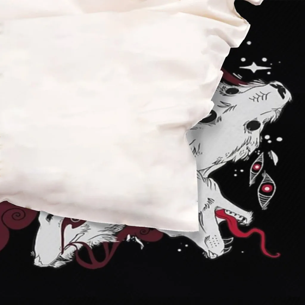 Дикие волки с множеством глаз комплект простыней из полиэстера