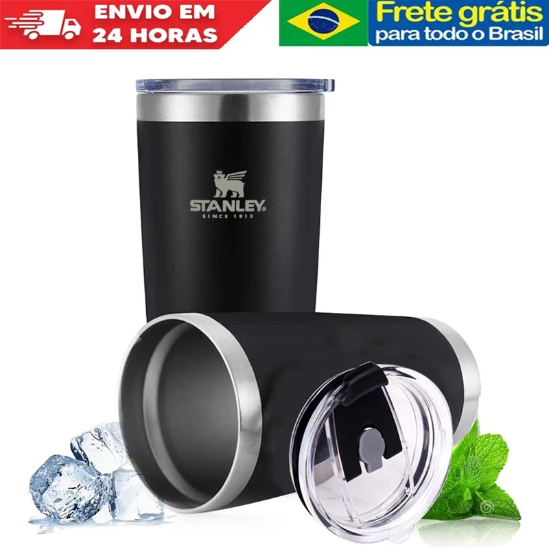 

Термокружка 20 унций, пивная чашка, термос из нержавеющей стали для чая, кофе, кружки, бутылка для воды, вакуумная Изолированная кружка с крыш...