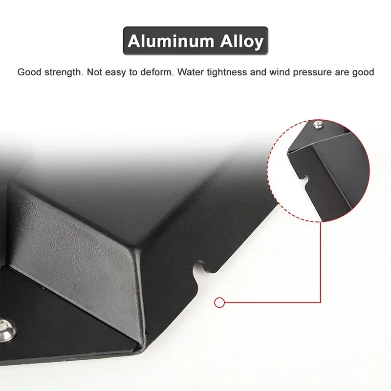 Алюминиевая задняя дверь выхлопная вентиляция декоративная крышка номерного