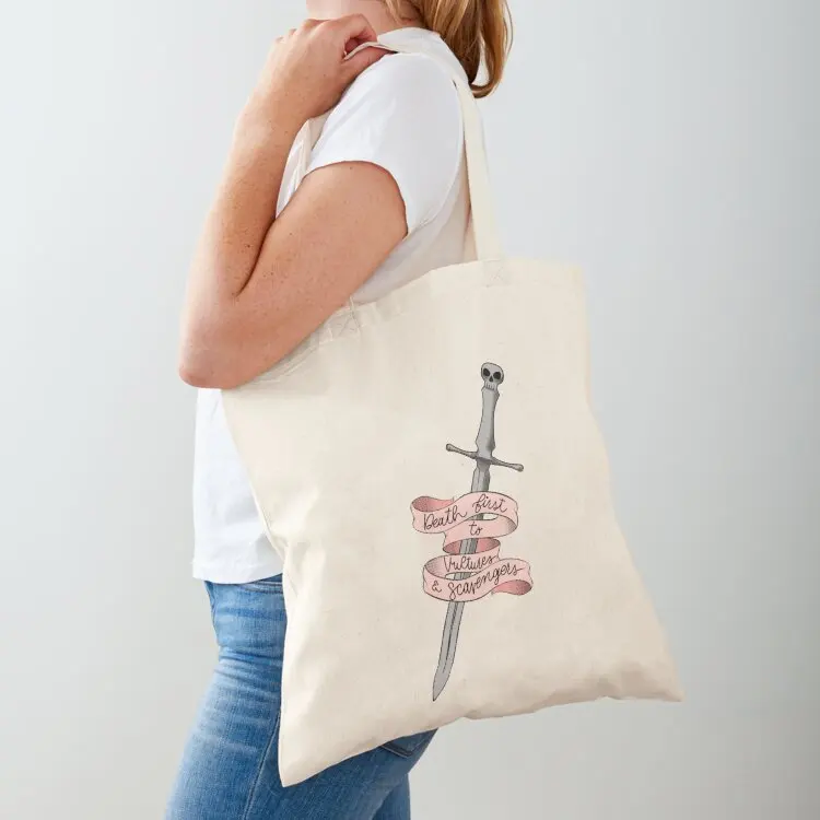 Фото Death First to Vultures and Scavengers Tote Bag Сумка на заказ Холщовая сумка Большая сумка Подарок №1