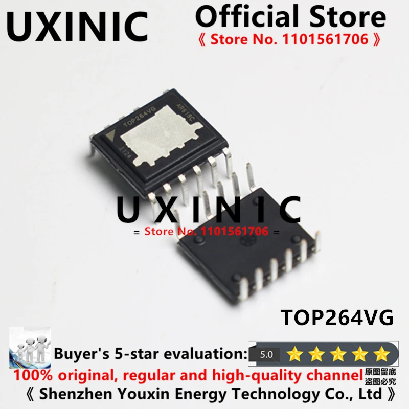 

UXINIC 100% New Imported OriginaI TOP264VG EDIP-12 TOP264YN TO-220