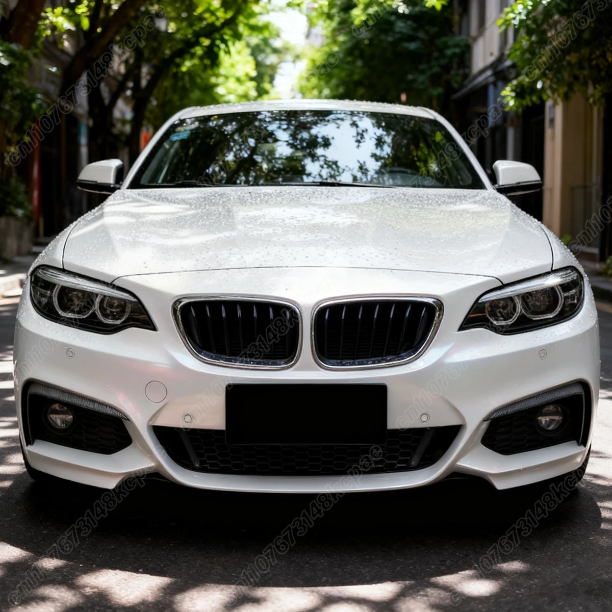 Фото Для BMW F87 M2 F22 F23 2014 2015 2016 2017 2018 2019 2020 2021 2022 автомобильные передние противотуманные фары, украшения для бровей, аксессуары №3