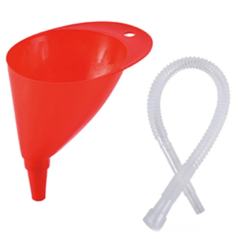 

Большая заправочная Воронка для автомобиля мотоцикла бензинового двигателя масла топливного фильтра пластиковая резиновая Воронка Раздвижная Трубка воронка