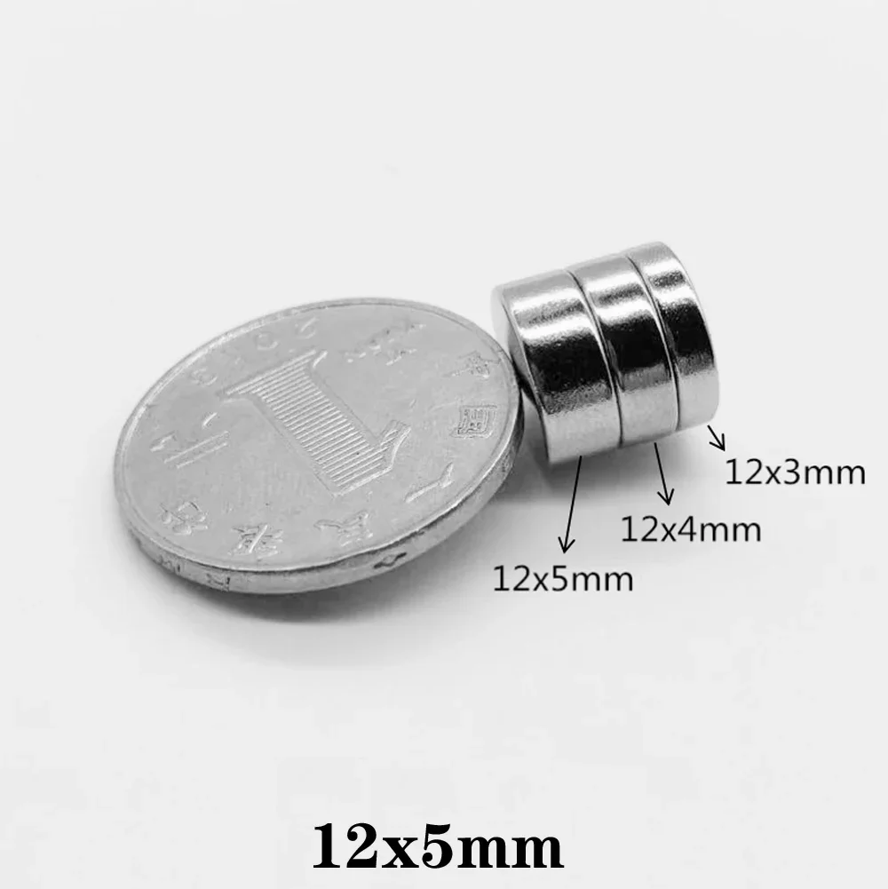 

Круглые магниты 12x5 мм