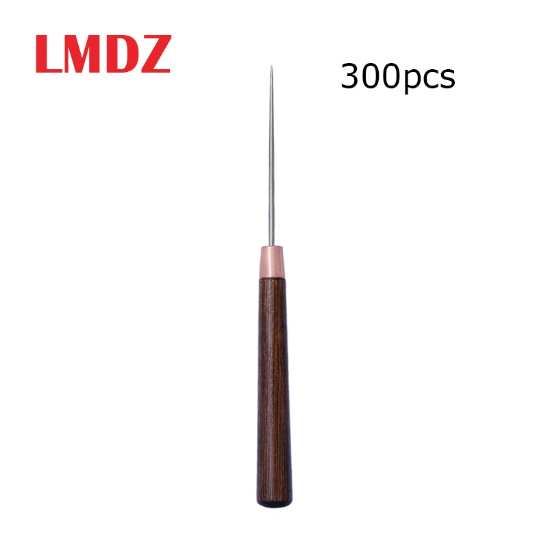 

LMDZ 300 шт деревообрабатываемый инструмент Awl для кожаных ремесленное Шило, ручная строчка, конический Набор для швейных инструментов для кожевенного ремесла