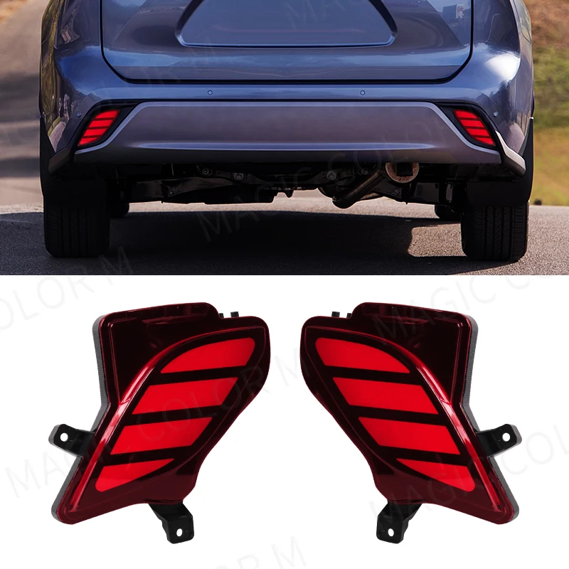 

Toyota Highlander 2020-2021 Светодиодный Задний Бампер, Отражатель, Задний Фонарь, Противотуманный Фонарь, Стоп-сигнал