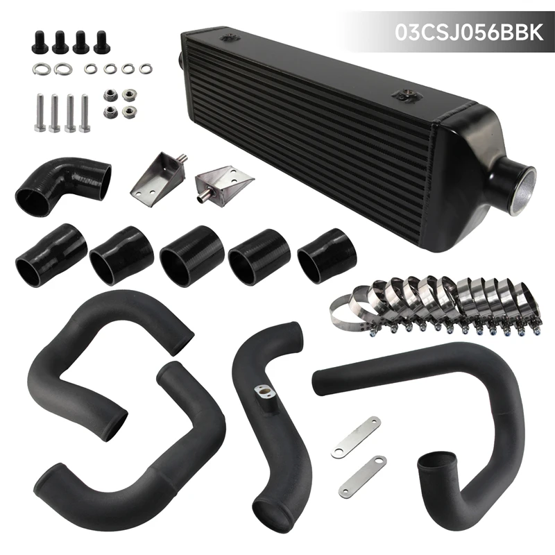 Комплект трубопроводов для интеркулера алюминиевый передний монтажный стержень