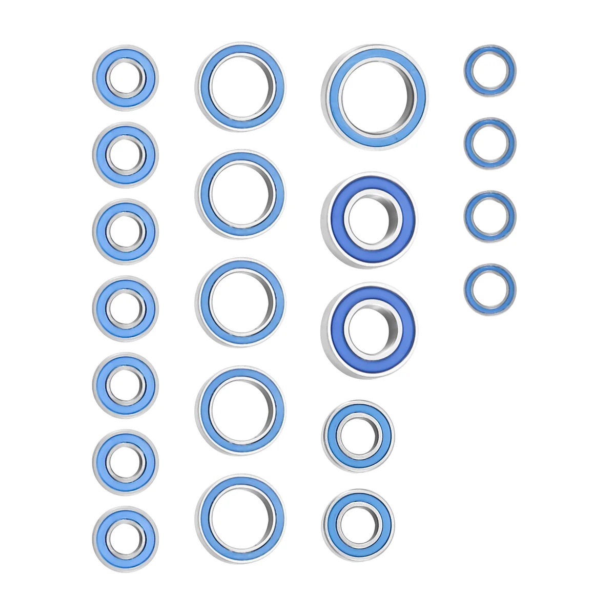 Комплект уплотненных подшипников для Traxxas Slash 4X4 VXL стайлер HQ727 Ремо 1/10 обновленные