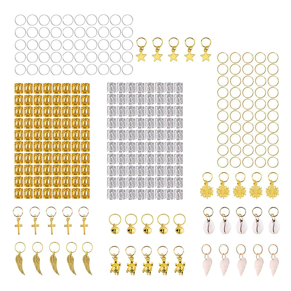 

Accessories Hair Rings Women's Band Metal Clip Buckles Dreadlocks Supply Child Braiding