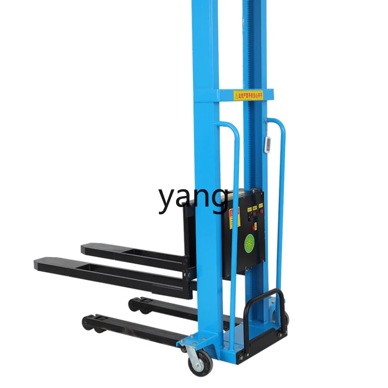 Yjq Электрический Бортовой вилочный погрузчик портативная загрузка и разгрузка