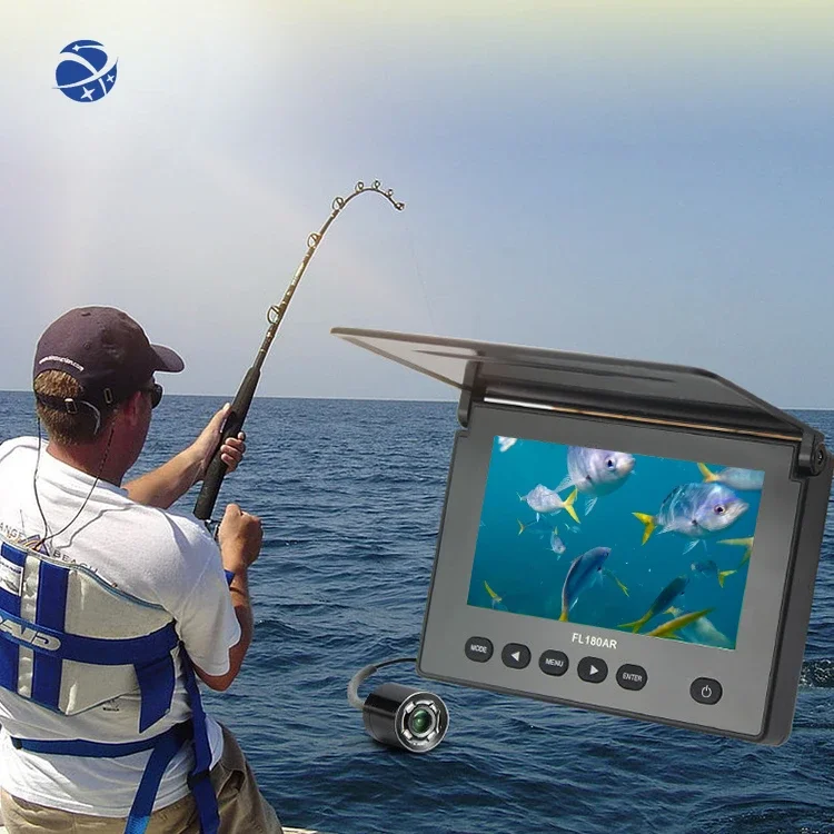 В наличии 4 3-дюймовый экран HD Водонепроницаемая визуальная подводная камера