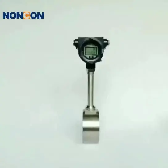 

Stainless steel compressed air oxygen mixed gas vortex flow meter steam flowmeter sensor price