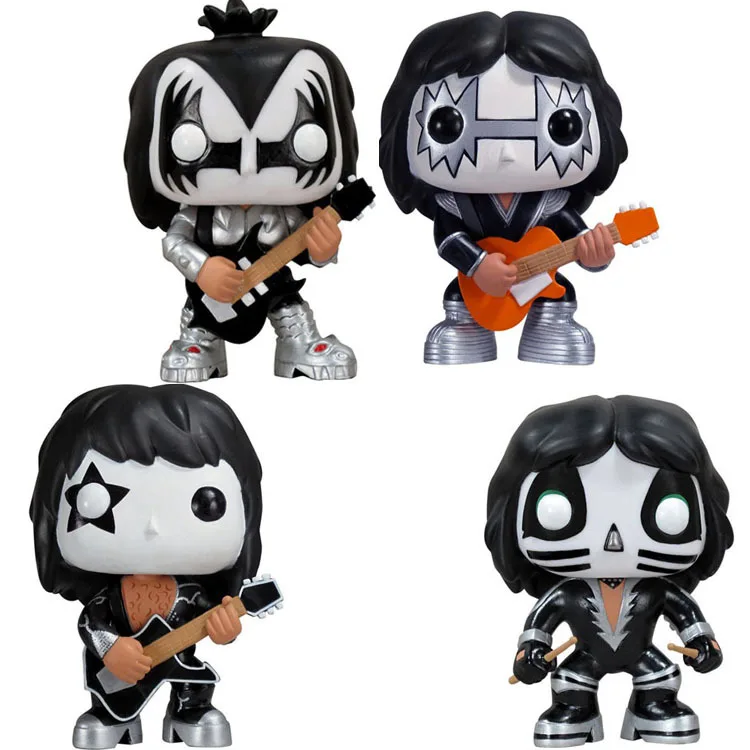 

Rocks Kiss demon catman starchild spaceman Vinyl Doll Action Figure Toys