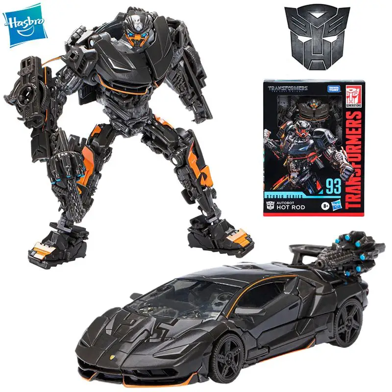 

Original Hasbro Transformers Studio Series SS93 Autobot Hot Rod Deluxe Class 12Cm Action Figure Toys Collection for Kids Gift