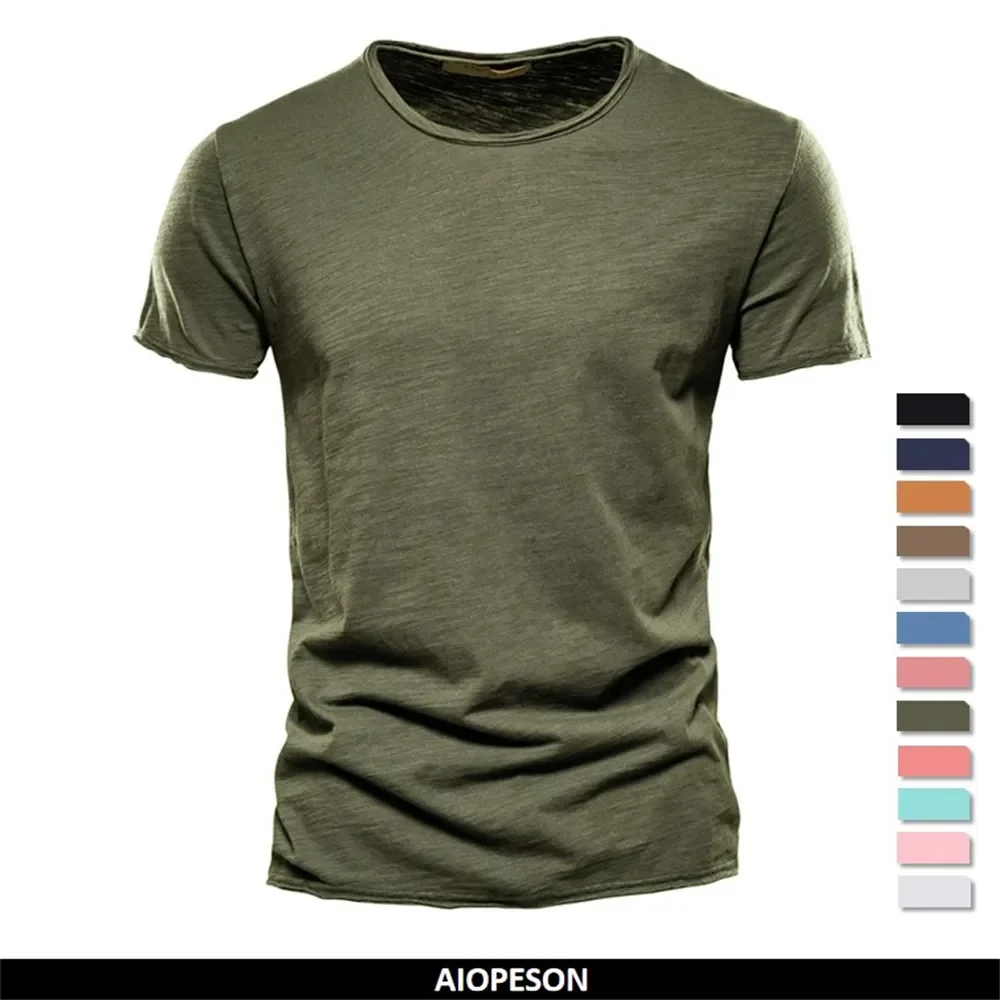 

Men's T-shirt Leisure Soft Fitness Summer Thin T-shirt Men's Homewear Round Neck Short Sleeve Soild Men's T-shirt