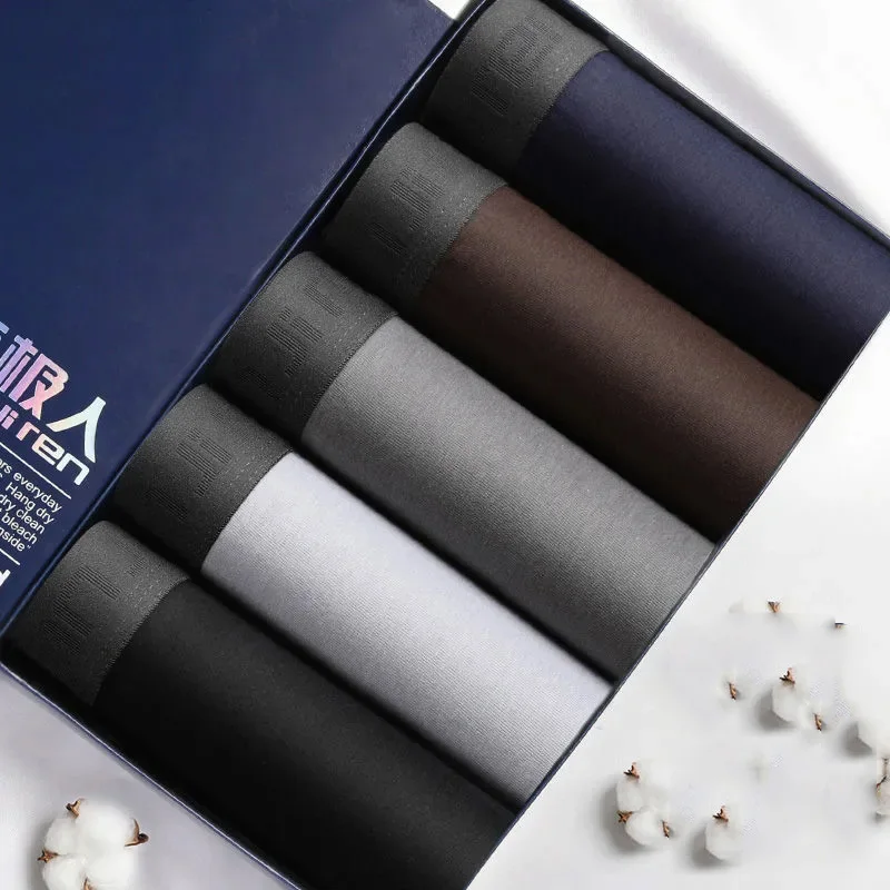 Antibacterial Men's Underwear Cotton Breathable Boxer Shorts In Summer Sports Boxer Shorts Shorts