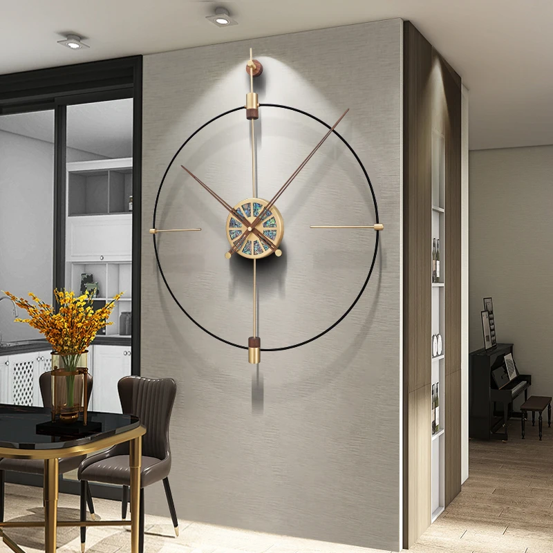 

Vintage Design Wall Clock Digital 3d Big Size Original Kitchen Clocks Wall Watch Classic Horloge Murale Living Room Furniture